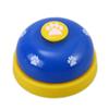 Hohopeti 2-Piece Pet Training Bells with Paw Print Pattern, Blue view 1