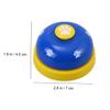 Hohopeti 2-Piece Pet Training Bells with Paw Print Pattern, Blue view 4