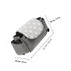 Non-Slip Stroller Organizer Bag with Straps and Phone Pocket for Parents view 2