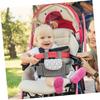 Non-Slip Stroller Organizer Bag with Straps and Phone Pocket for Parents view 4