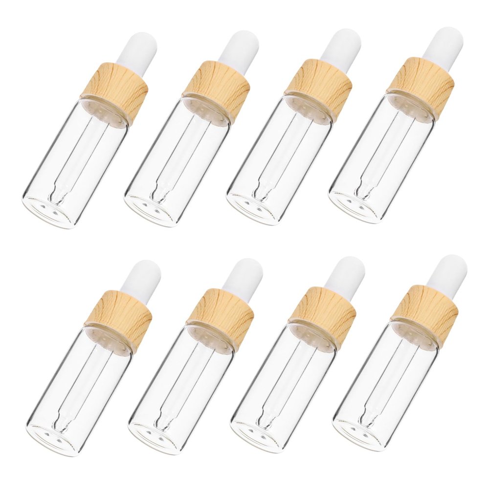 Christmas Party 10 ml Glass Dropper Bottle, Refillable for Essential Oils