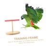 SEWOART Wooden Bird Play Stand for Parrots view 3