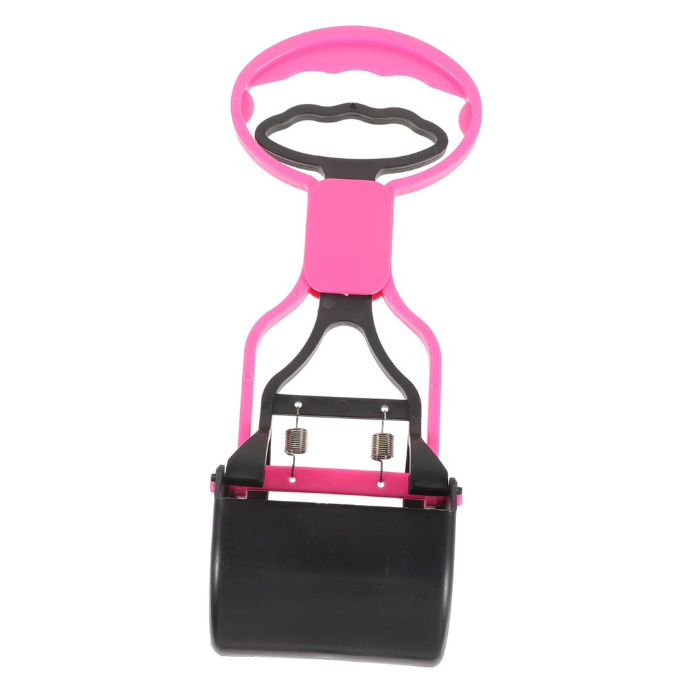 Plastic Dog Poop Grabber with Long Handle, Portable for Walks