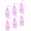 PAMINGONO 6-Pack 250 mL PE Eyelash Wash Bottles with Angled Neck view 1