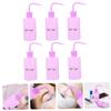 PAMINGONO 6-Pack 250 mL PE Eyelash Wash Bottles with Angled Neck view 3