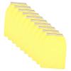 Mikinona 75-Pack Disposable Bath and Body Exfoliating Gloves for Women, Yellow view 1