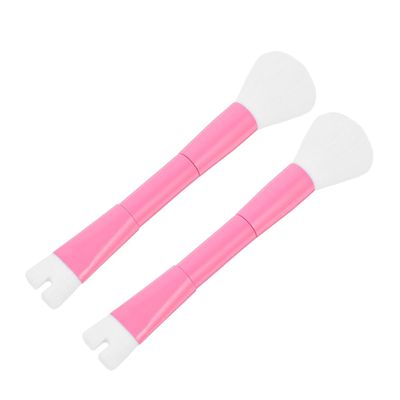 Nose Contour Brush with U-Shaped Head, Aluminum and Nylon