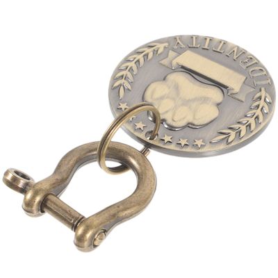 BESPORTBLE Engraved Zinc Alloy Dog and Cat ID Tags