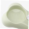 Double Bowl for Cats and Pets, Light Green, PP view 3