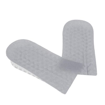 Invisible Heel Lift Insoles, Shock-Absorbing, 2 Pairs