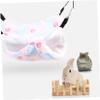 SEWOART 2-Piece Hamster Sleeping Hammock, Breathable Fleece with Hamster Bridge, Wear- and Scratch-Resistant, Safe Retreat for Home view 2