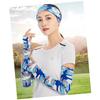 HONMEET 2 Pairs Breathable Camouflage Arm Sleeves with UV and Elbow Protection view 2