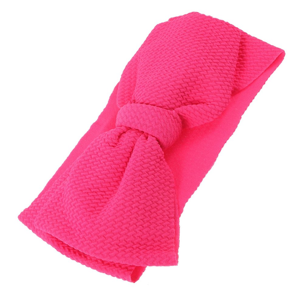 WOONEKY Comfortable, Shape-Retaining Polyester Headband with Double-Layer Bow for Dogs, Cats, and Puppies