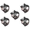 BESPORTBLE 5-Piece Dog Muzzle, Breathable Dog Mask for Small to Medium Dogs, Comfortable for Outdoor Activities view 4