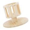 Rabbit Stand with Feeder, Wooden, for Guinea Pigs view 1