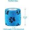 6 Rolls Self-Adhesive Bandage for Pets view 2