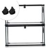 Sosoport 8-Piece Turtle Feeding Box Locks, Durable Plastic Terrarium Fasteners view 4