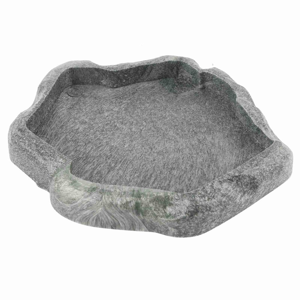 Reptile Food Bowl, Rock-Look Design, Small