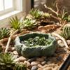 Reptile Food Bowl, Rock-Look Design, Small view 2