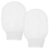 PAMINGONO 2-Piece Exfoliating Bath Gloves, Imitation Silk Shower Scrub Gloves view 1