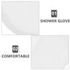 PAMINGONO 2-Piece Exfoliating Bath Gloves, Imitation Silk Shower Scrub Gloves view 2