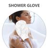 PAMINGONO 2-Piece Exfoliating Bath Gloves, Imitation Silk Shower Scrub Gloves view 4