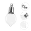 WOONEKY Small Glass Bottle Pendants for Women, 10 Pieces with Caps view 2