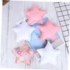 VICASKY 2-Piece Hanging Star Decorations, White Fabric, for Baby and Children’s Rooms view 2