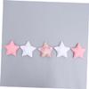 VICASKY 2-Piece Hanging Star Decorations, White Fabric, for Baby and Children’s Rooms view 4