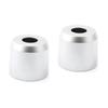 Gogogmee 2-Piece Razor Stands, Silver view 1