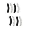 LIFKOME 2 Sets Metal Buckles, Decorative Replacement Shoe Buckles, Rhinestone Design, 4 Pieces x 2 view 1