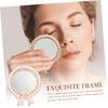 LALADEFIEE 2-Pack Small Round Metal Mirrors, Compact and Portable for DIY Phone Cases and Crafts view 3