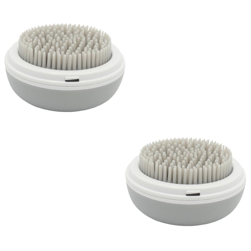 BESPORTBLE 2-Piece Gray Pet Massage Comb, Multifunctional Hair Removal Brush for Dogs and Cats