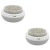BESPORTBLE 2-Piece Gray Pet Massage Comb, Multifunctional Hair Removal Brush for Dogs and Cats view 1