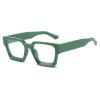 YAMEIZE Blue Light Blocking Glasses for Women and Men, Square Computer Glasses view 1
