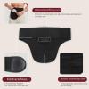 DERAYMI Black Adjustable Stoma Belt for Ostomy Bags (XXXL) view 3