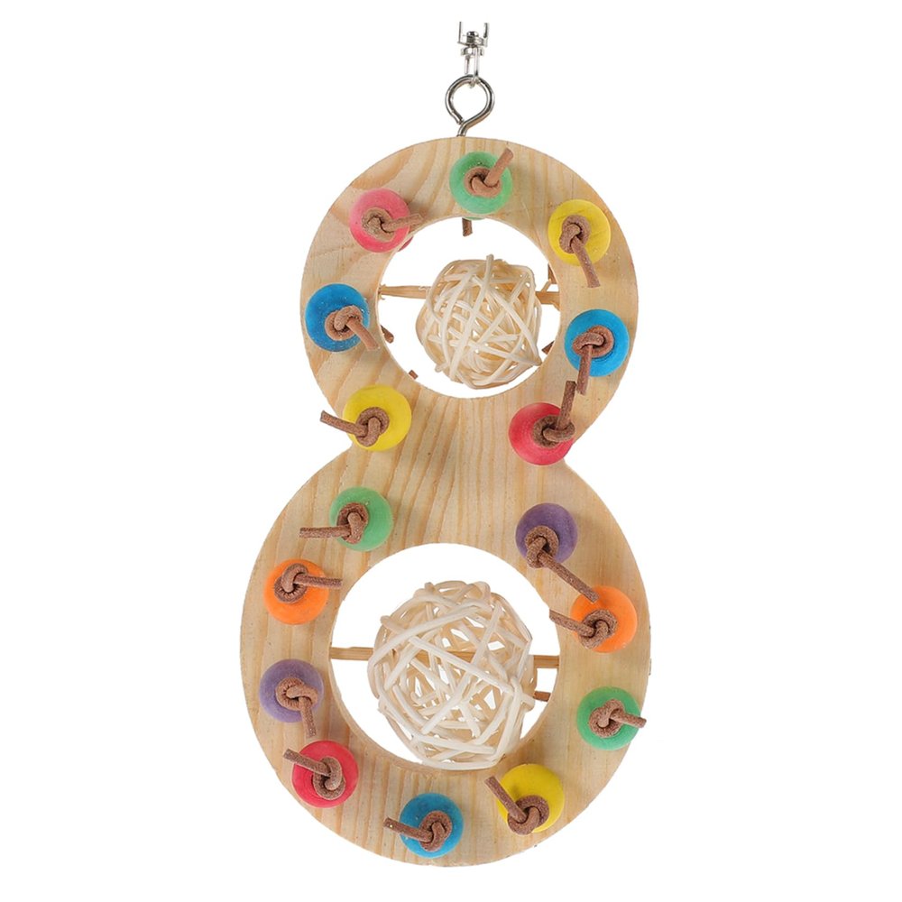BCOATH Parrot Hanging Chew Toy
