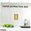 ABS Wall-Mounted Tissue Holder with Phone Compartment, 1 Pc. view 2