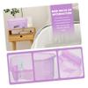 Purple Plastic Turtle Rearing Basin, One-Piece view 3