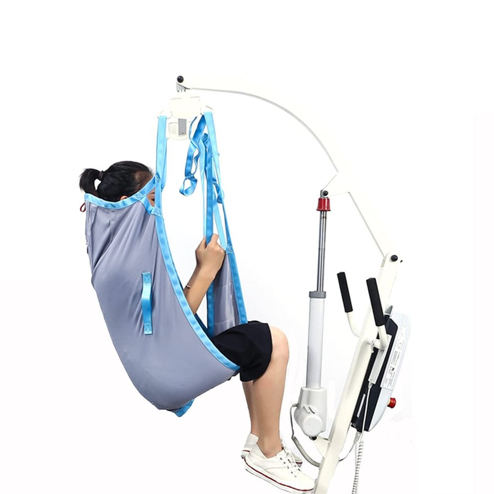 Toileting Sling for Patient Lift, Split-Leg Design, Reusable