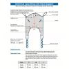 Toileting Sling for Patient Lift, Split-Leg Design, Reusable view 4
