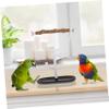 SEWOART Wooden Bird Perch for Parrots to Chew and Balance view 2