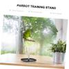 SEWOART Wooden Bird Perch for Parrots to Chew and Balance view 3
