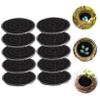 SEWOART Pigeon Nest Mats, 10-Pack, Fabric, Blue, Reusable view 2
