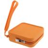CIYODO Portable Silicone Dog Treat Pouch, Orange view 1