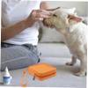 CIYODO Portable Silicone Dog Treat Pouch, Orange view 2