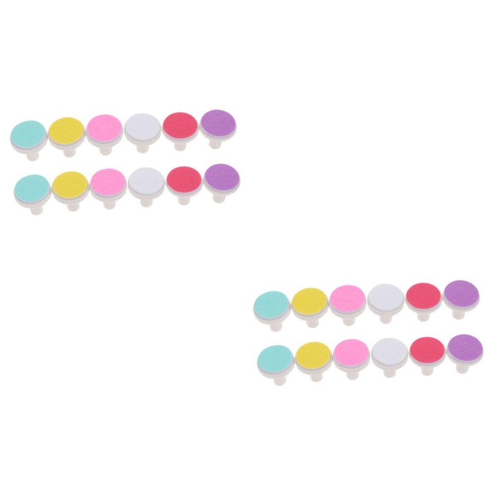 KOMBIUDA 24-Piece Baby Electric Nail File Replacement Pads