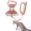Escape-Proof Cat Harness and Leash, Adjustable Soft Vest Harness view 3
