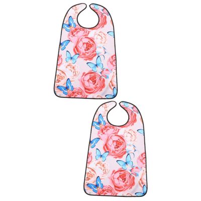 Healeved 2-Piece Waterproof Reusable Adult Bib Set