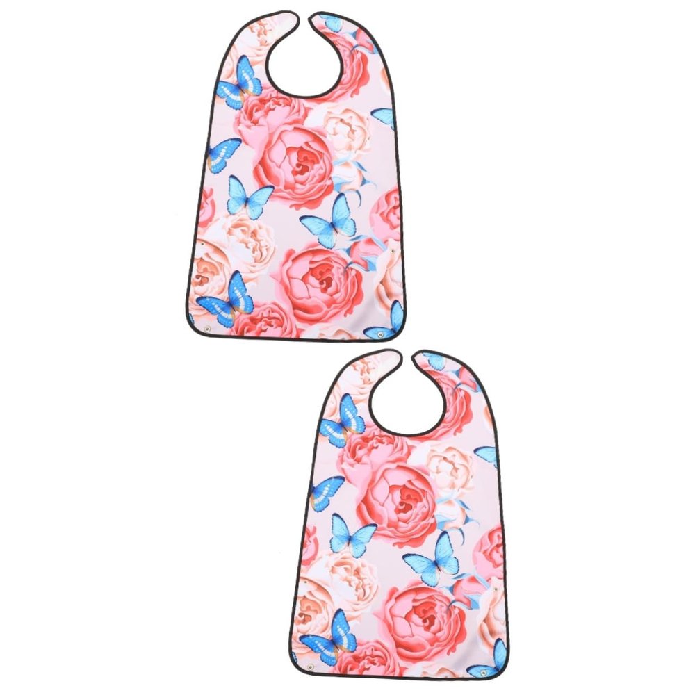 Healeved 2-Piece Waterproof Reusable Adult Bib Set